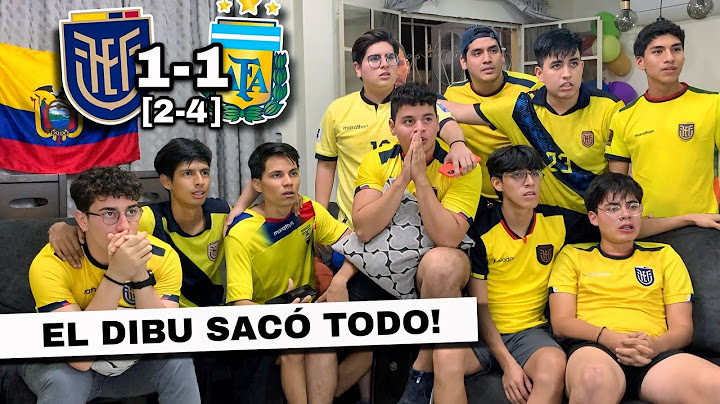 REACCIÓN ARGENTINA vs ECUADOR 1(4-2)1 | Cuartos de Final Copa América USA 2024
