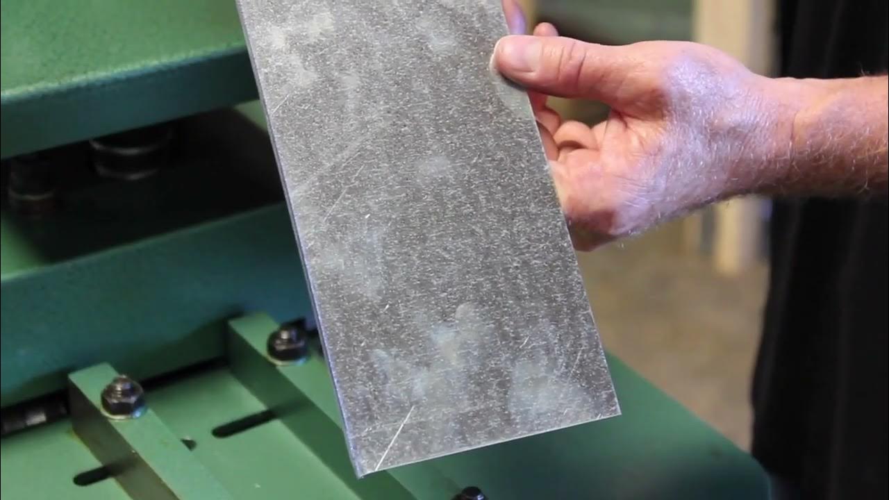 Tin Knocker 24 Ga Flanging Attachment YouTube