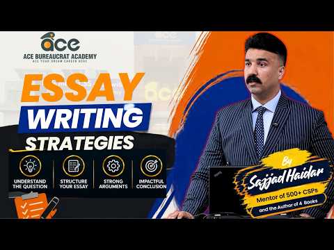 Master the Art of CSS Essay Writing #acecss #pms #CSSMentorship #CSSAspirants #CSSExam #FPSC