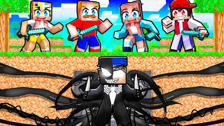 HUNTERS vs VENOM SPEEDRUNNER in Minecraft!