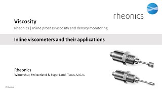 Viscosity | Sensors Technology – Viscometers