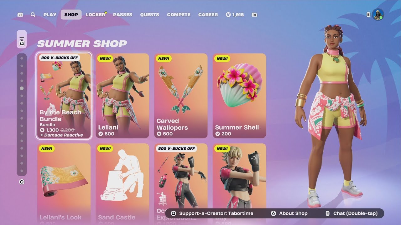 Two *NEW* Summer Skins + New Bundle Type - YouTube