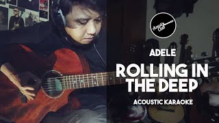 Rolling in the Deep - Adele (Acoustic Karaoke)