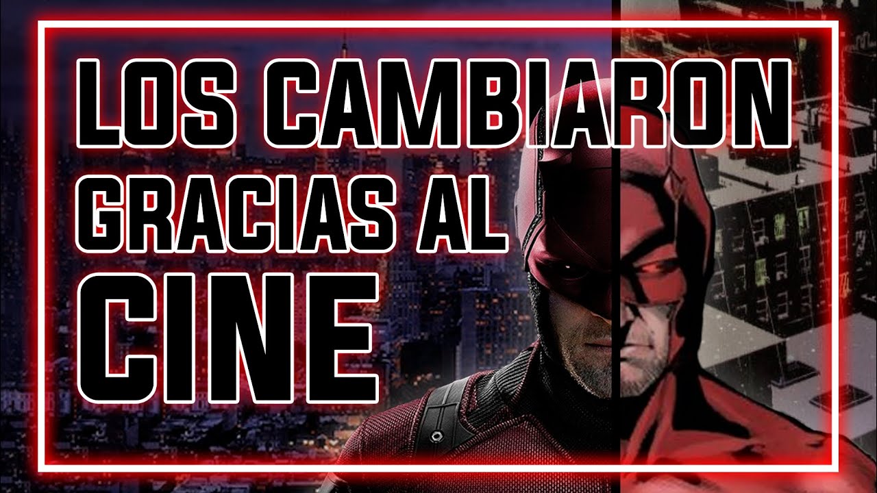 SUPERHEROES que cambiaron sus comics gracias al CINE