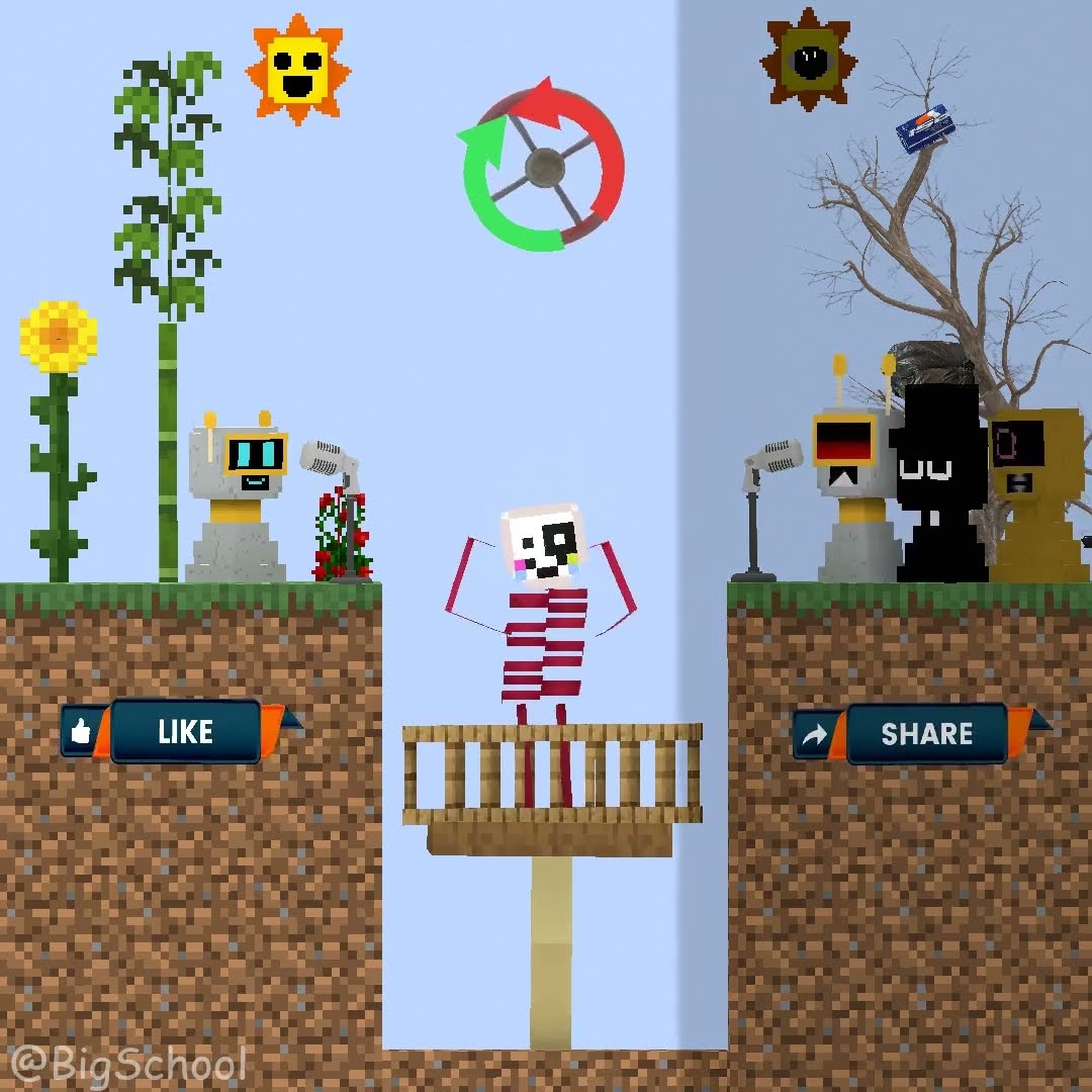 Which team will Gangle choose?! Team Fun Bot Phase 1 or Phase 2? ?