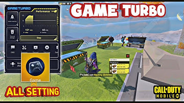 MY ALL SETTING GAME TURBO POCO F3 | Call Of Duty Mobile Review |  | 120 FPS? | MIUI 14 | CODM