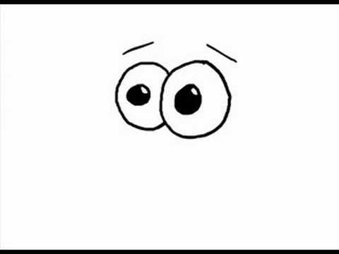 How To Draw Expressive Cartoon Eyes - YouTube