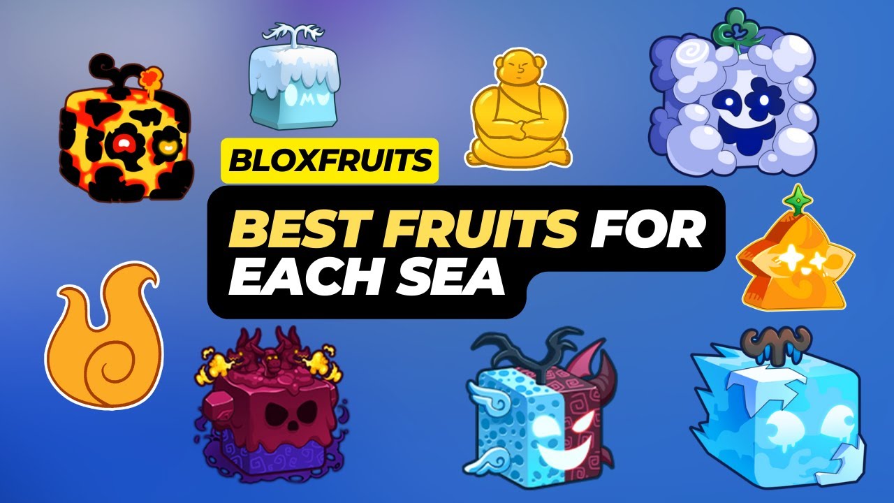 Top 10 BEST Fruits for Third Sea in Blox Fruits! #bloxfruits