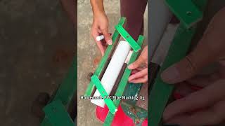 DIY PVC Pipe Marking Jig