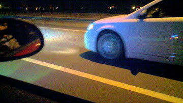 40-130 roll big turbo srt4 vs 350whp+ cobalt ss/tc