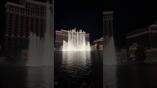 The dancing fountain in Las Vegas 😍