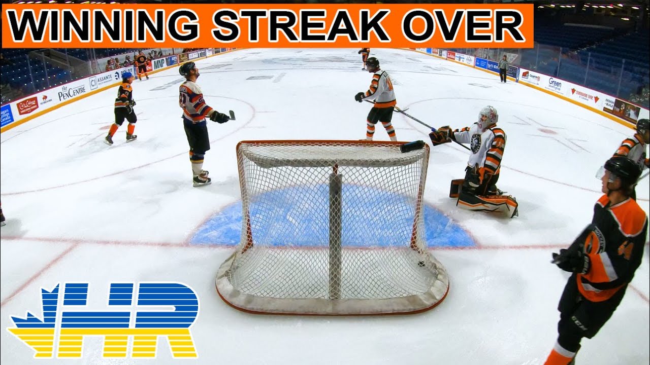 Winning streak over 😟Tigers beer league hockey goalie GoPro YouTube