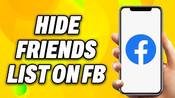 How to Hide Friends List on Facebook (2025) - Easy Fix
