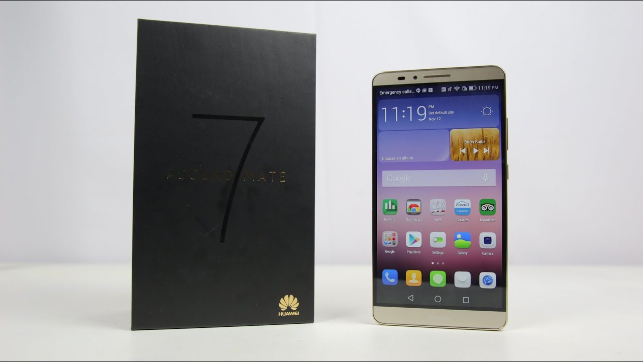 meditatie uitvinding Amfibisch Huawei Ascend Mate 7 (Amber Gold) Unboxing and Overview - YouTube