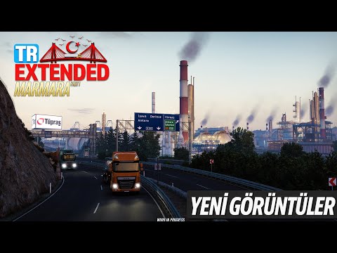 ETS 2 TR Extended Map Marmara - "TÜPRAŞ, Nuh Çimento, Derince Safiport Limanı"