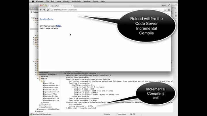 (GPE-Fork V2) Debugging GWT Super Dev Mode using Tomcat