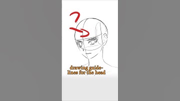 Mistake When Drawing Head - Quick Art Tips #art #sketch #shorts #tutorial #drawingtutorial #anime