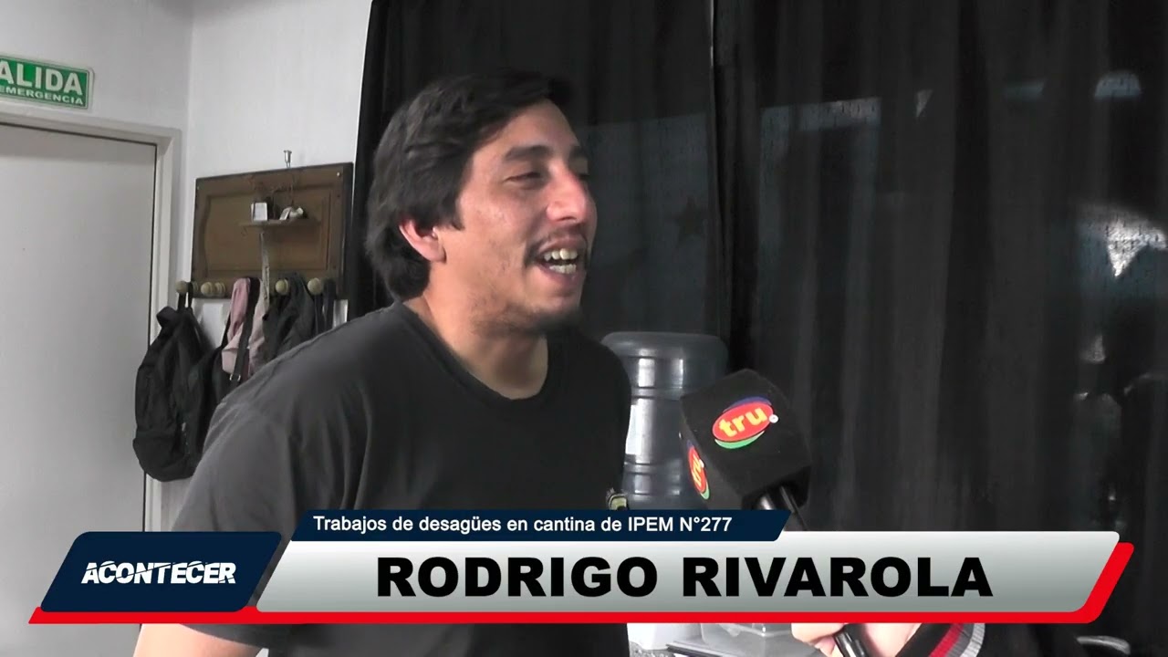 Marcos Juárez: Situación de la cantina del IPEM N° 277