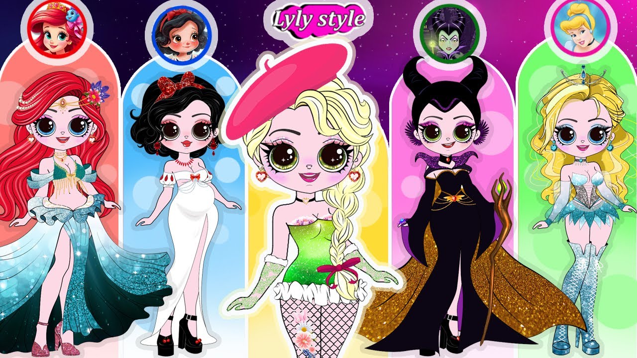Help Elsa Pick the Perfect Outfit After Her Dress Ripped | Frozen ...