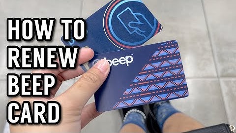 How To Renew Beep Card