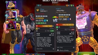 Mcoc | WAR | Hyperion vs Armin Zola | Node 48