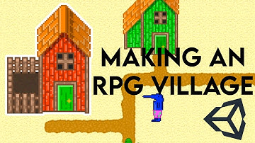 I made a cool village in unity - Indie Game Devlog