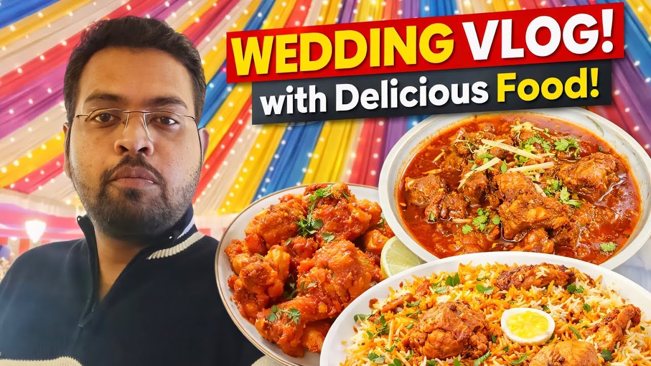 Biye bari Vlog l Wedding Video l সাথে ভেটকি, মাটন, কাতলা😀 অনেক দিন পর বিয়ে পেলাম 🤟 #bengalivlog 