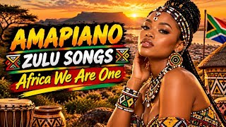ZOMB MN-WE ARE ONE AFRICA | ZULU AMAPIANO SONG ❤️ |  Lyrics Video