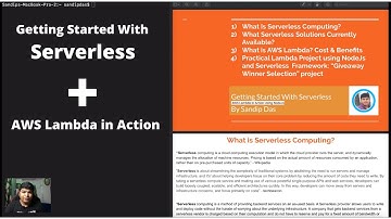 Getting Started With Serverless & AWS AWS Lambda in Action Using NodeJs