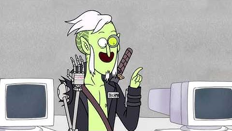 Regular Show Skips vs. Technology