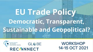 RECONNECT EU Trade Policy workshop: Day 1