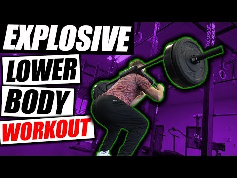 Explosive Lower Body Workout | With NFL Linebacker Will Compton