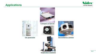 Brushless DC Fans introduction_NIDEC COMPONENTS