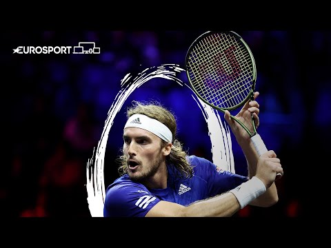 Tsitsipas Gives Team Europe Their Second Point With Laver Cup Victory Over Schwartzman | Eurosport