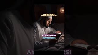 Spend 1 minute here...recite with the Video...feel the Peace #ayatulkursi #recitationofquran