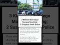 3 Killed in San Diego Mosque Shooting; 2 Suspects Dead: Police