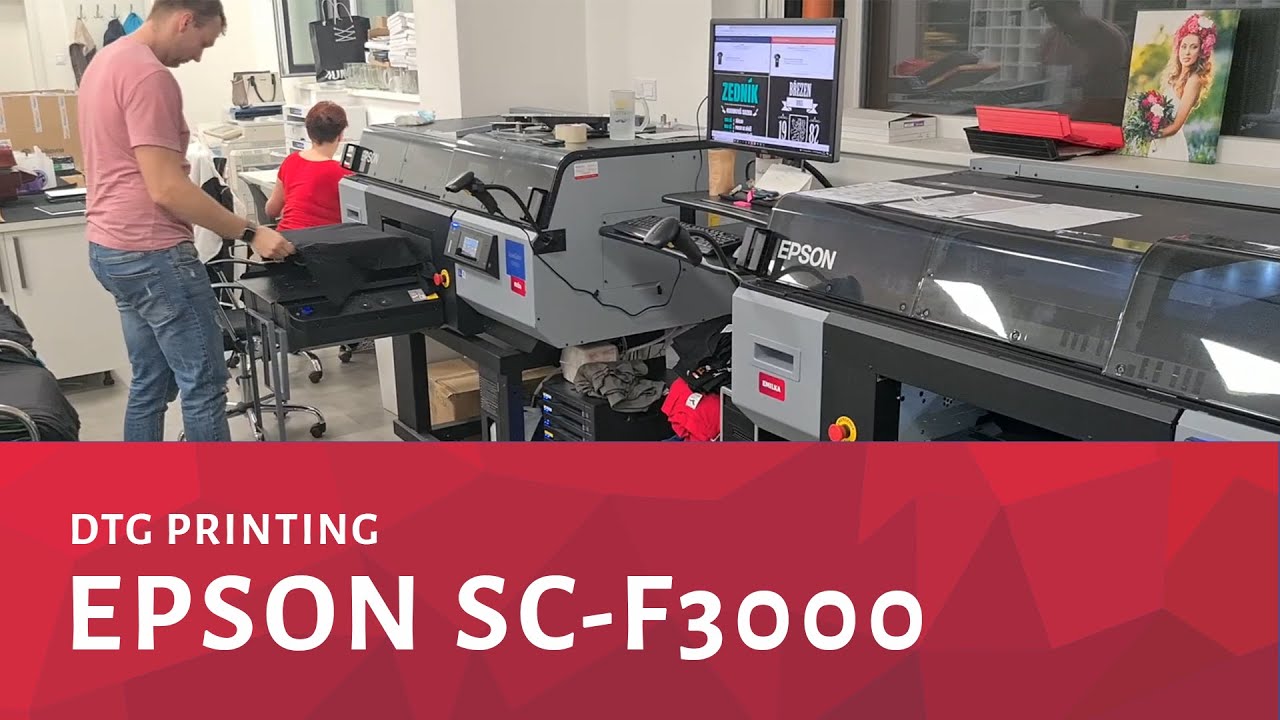 DTG EPSON SC-F3000 T-shirt Printing