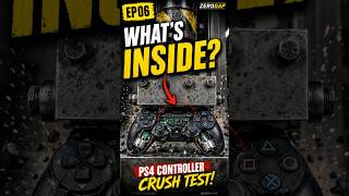 PS4 controller vs hydraulic press | What's inside| PS4 🎮 | #hydraulicpress #ps4 #ps4controller
