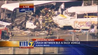 VIDEO: Ride the Ducks vehicle collides with bus