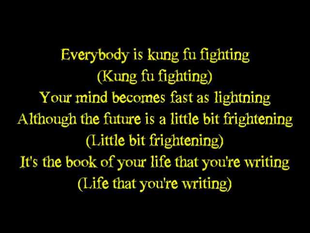 Cee-Lo Green - Kung Fu Fighting (Lyrics) 