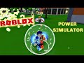 Playing Roblox Power Simulator and Completing Daily Quests Training