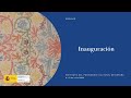 1- INAUGURACIÓN: WEBINAR. Conservación preventiva de textil e indumentaria.