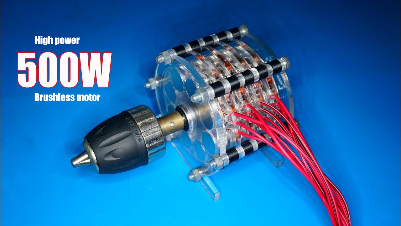 Making Brushless Motor , How to Make a Brushless DC Motor Inrunner – QUOMZR