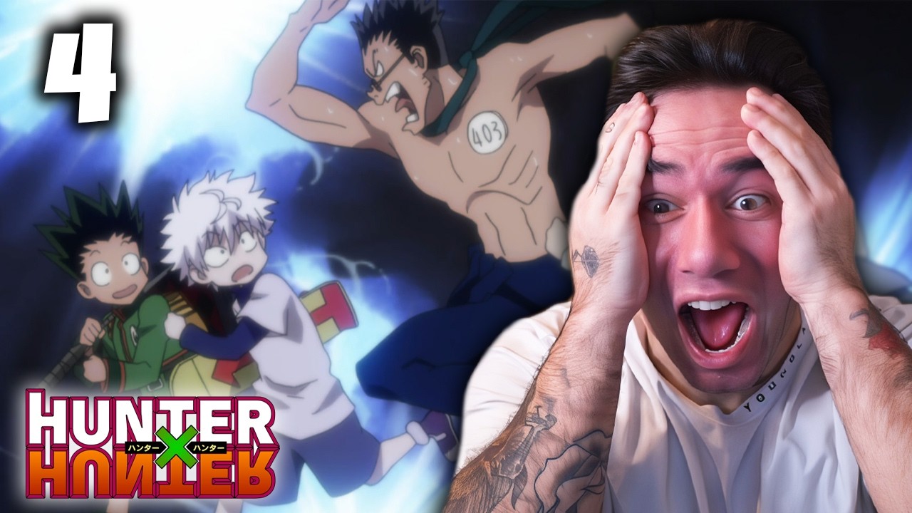 KILLUA IS THE GOAT! Hunter x Hunter - Episode 4 (REACTION)