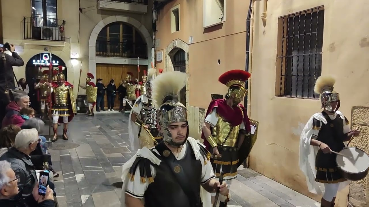 Armats de la Puríssima Sang -   per la Plaça del Forum - Aniversari 475 anys