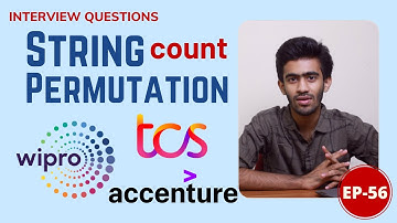 TCS-Wipro-Accenture Coding Question | String Permutation Count | Daily Dose |Ep-56| English |code io