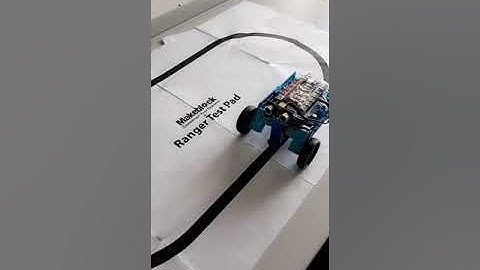 Makeblock MBots: Dashing RAPTOR (The Line Follower)