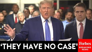 Breaking News: Trump Rails To Reporters Before Michael Cohen Resumes Testifying In Hush Money Trial