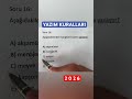 YAZIM KURALLARI SORU ÇÖZÜMÜ TYT TÜRKÇE KPSS TÜRKÇE YKS 2026 KPSS 2026 #tyt #kpss #yks #shorts #lgs
