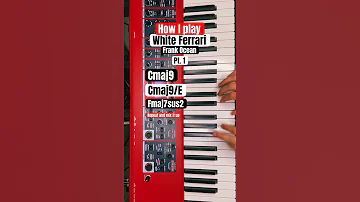 How to play White Ferrari by Frank Ocean #whiteferrari #blonde #frankocean #chords #cover #howto